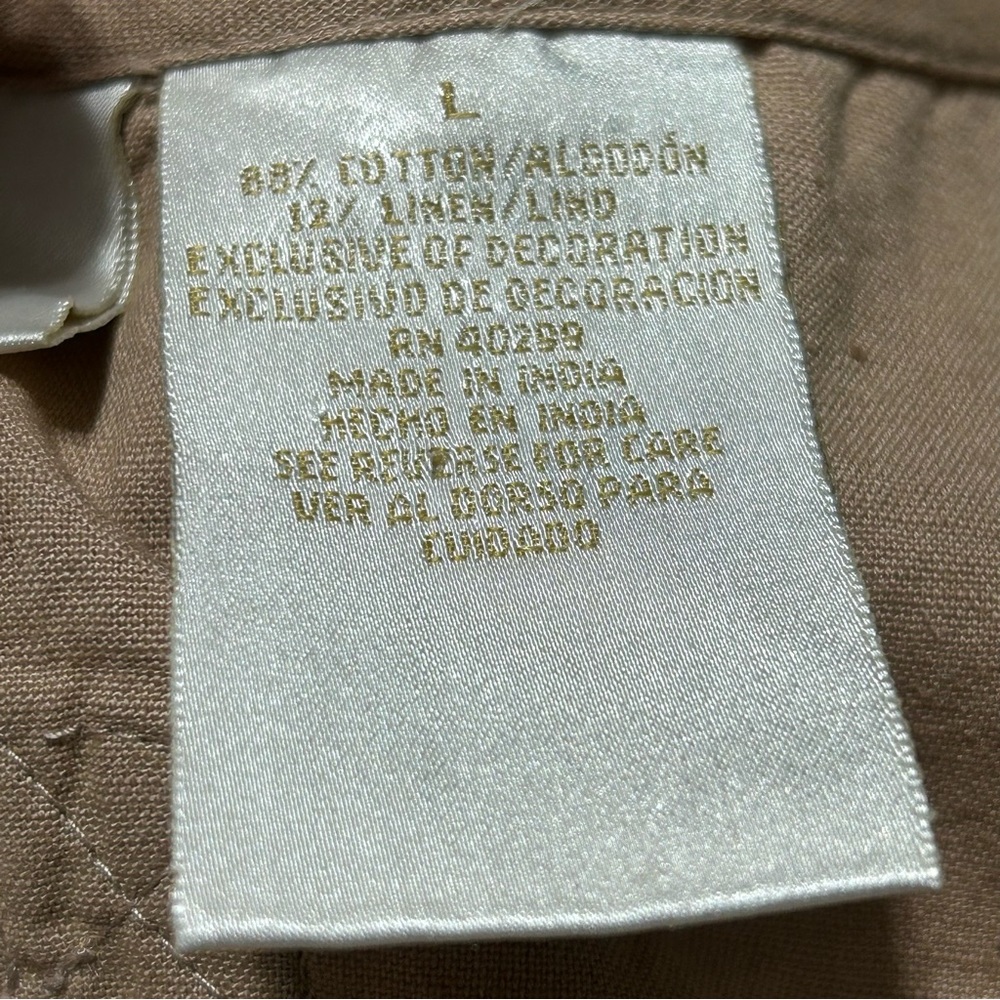 Vintage Erika Collection Jumper Dress cotton linen blend Lagenlook boho … - Picture 10 of 15